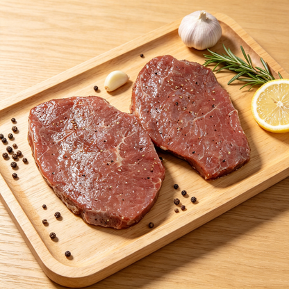 Seasoned Prepared Beef Steak